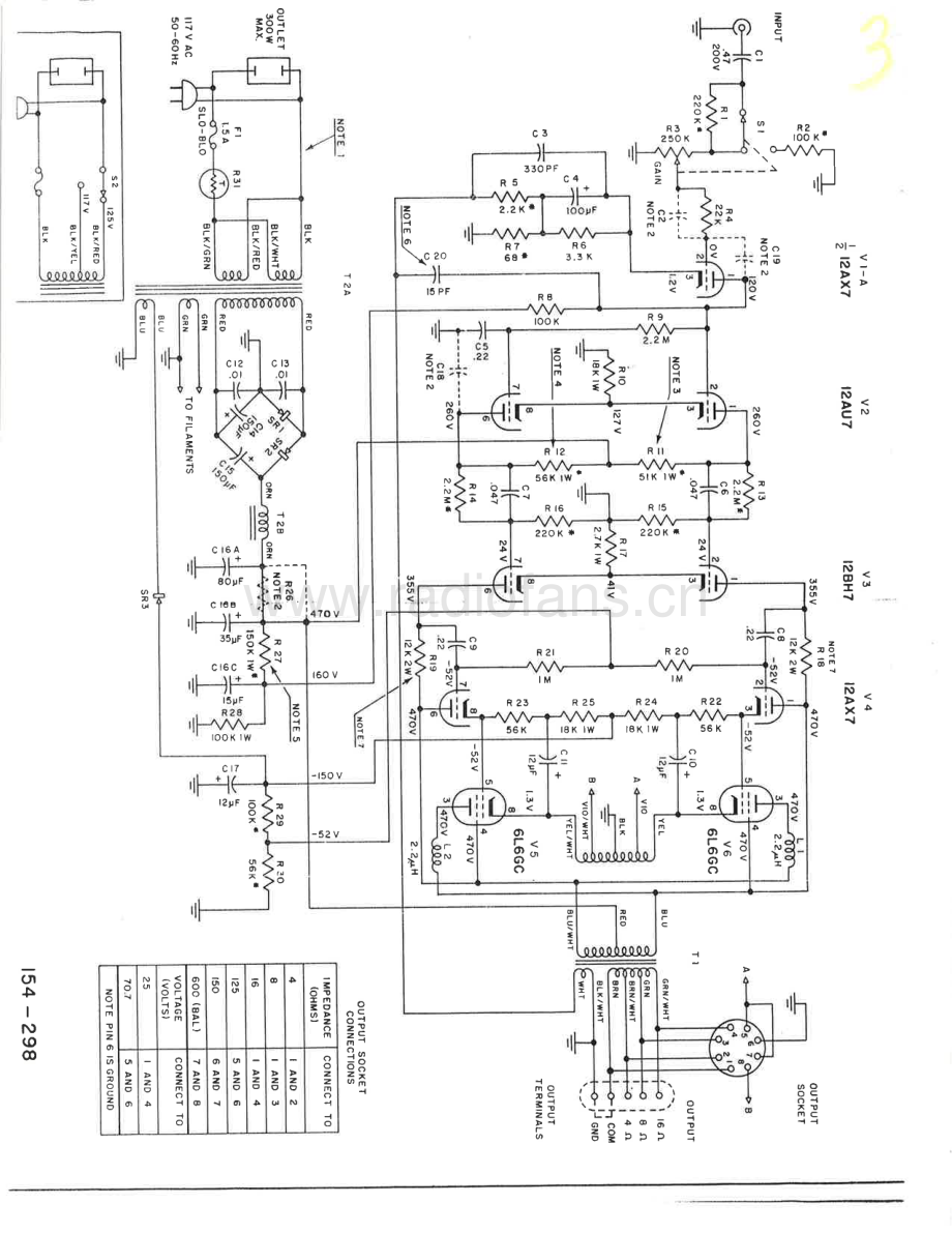 McIntosh-MC40-pwr-sm 维修电路原理图.pdf_第3页
