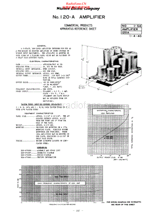 WesternElectric-120A-pwr-sch 维修电路原理图.pdf