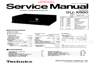 Technics-SUX860-int-sm 维修电路原理图.pdf