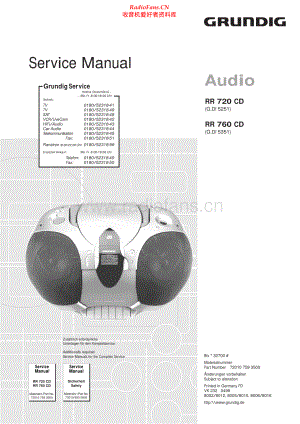 Grundig-RR720CD-tr-sm维修电路原理图.pdf