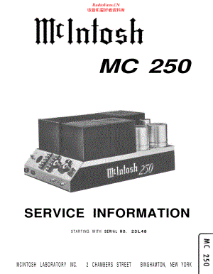 McIntosh-MC250-pwr-sm 维修电路原理图.pdf