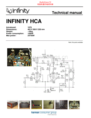 Infinity-HCA-pwr-sm 维修电路原理图.pdf