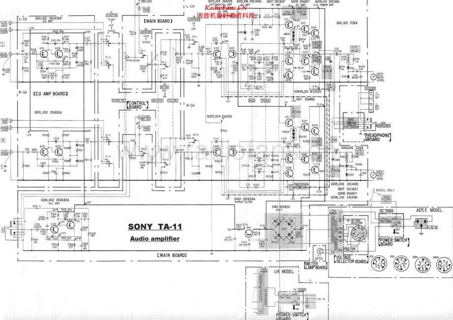 Sony-TA11-pwr-sch 维修电路原理图.pdf_第1页
