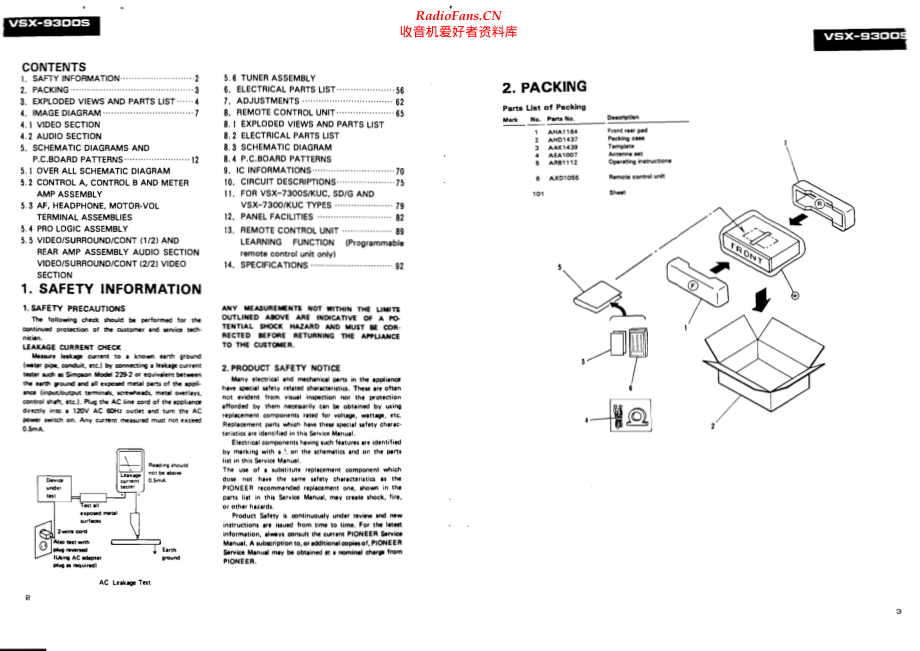 Pioneer-VSX7300S-avr-sm 维修电路原理图.pdf_第2页