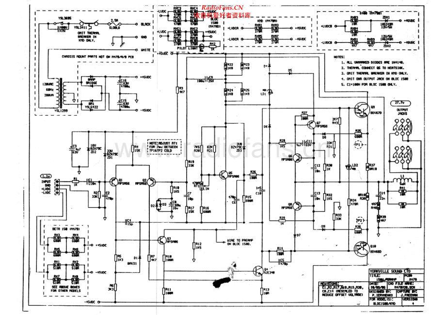 Yorkville-Bloc150A-pwr-sch 维修电路原理图.pdf_第1页
