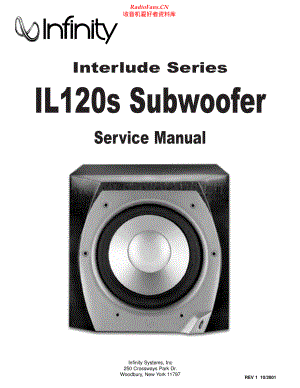 Infinity-IL120S-sub-sm 维修电路原理图.pdf