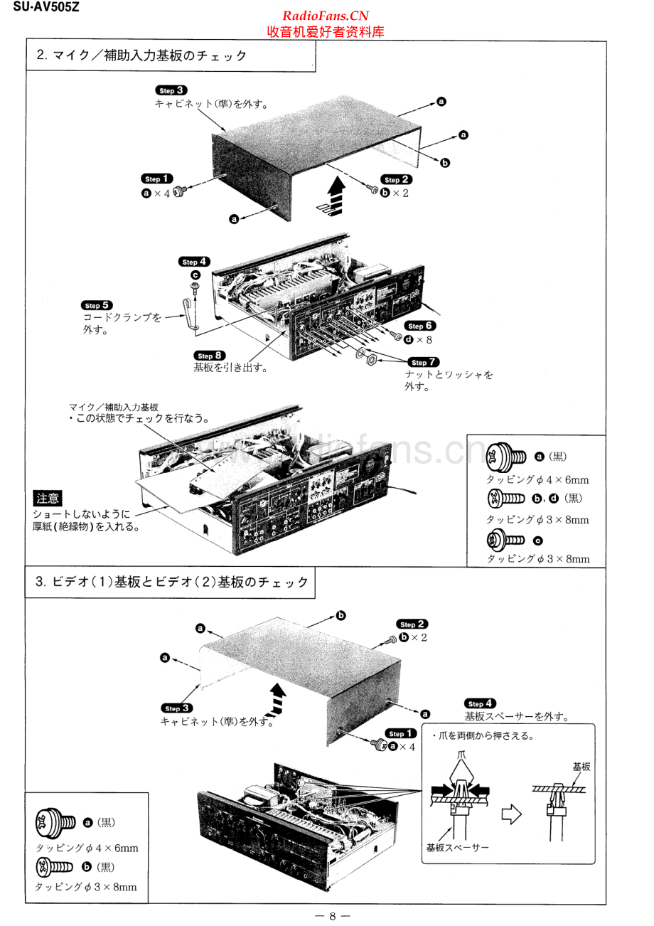 Technics-SUAV505Z-int-sm-jp(1) 维修电路原理图.pdf_第2页