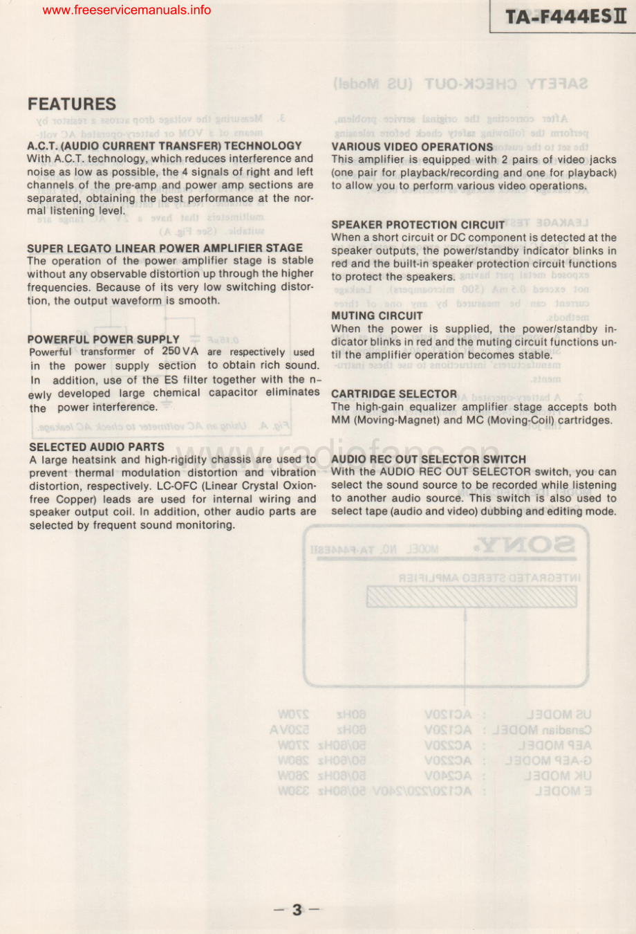Sony-TAF444ESll-int-sm 维修电路原理图.pdf_第3页