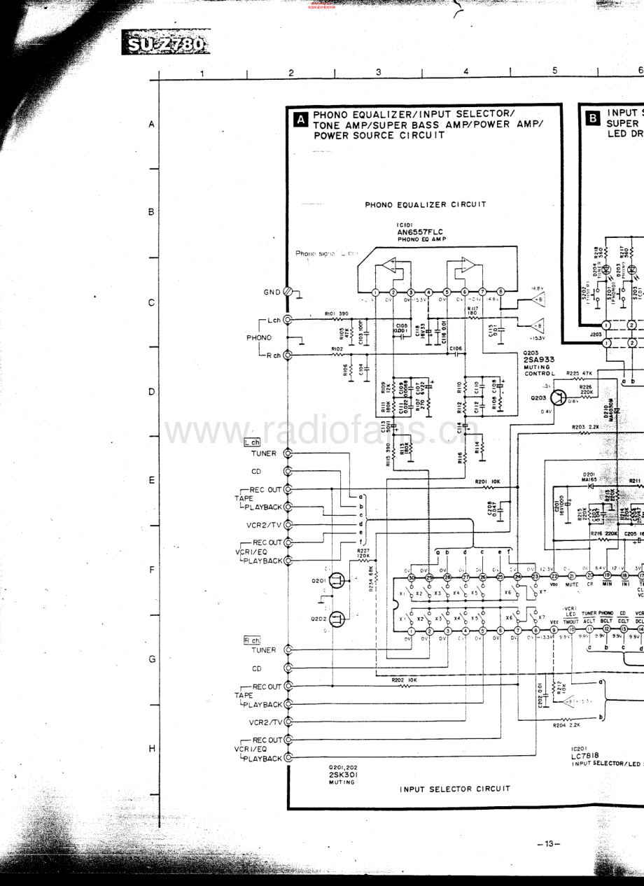 Technics-SUZ780-int-sch 维修电路原理图.pdf_第2页
