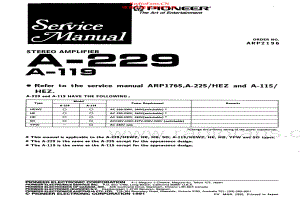 Pioneer-A229-int-sm 维修电路原理图.pdf