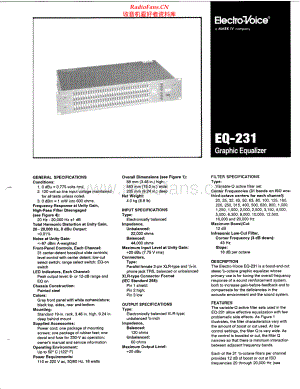 ElectroVoice-EQ231-eq-sm维修电路原理图.pdf