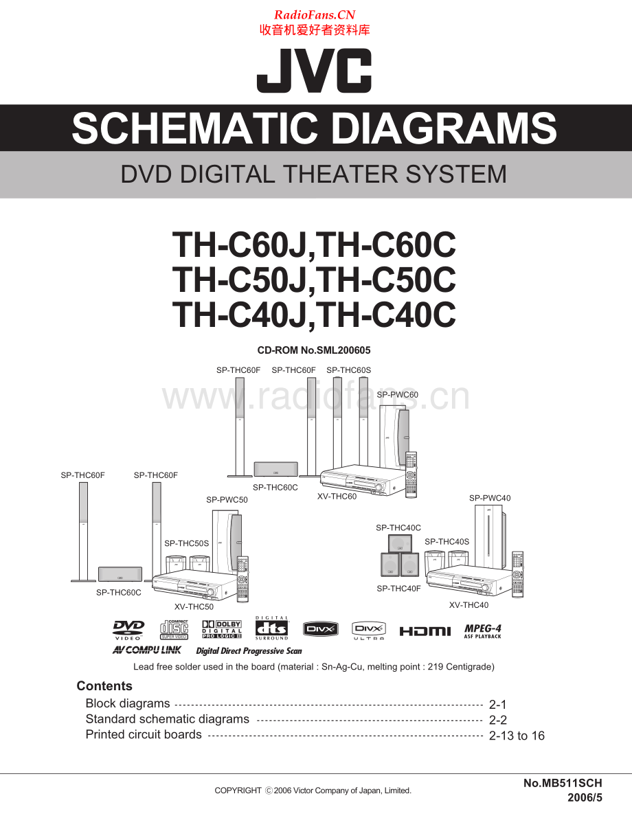 JVC-THC40-ddts-sch 维修电路原理图.pdf_第1页