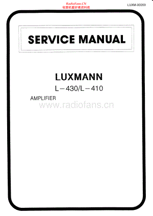 Luxman-L410-int-sm2 维修电路原理图.pdf