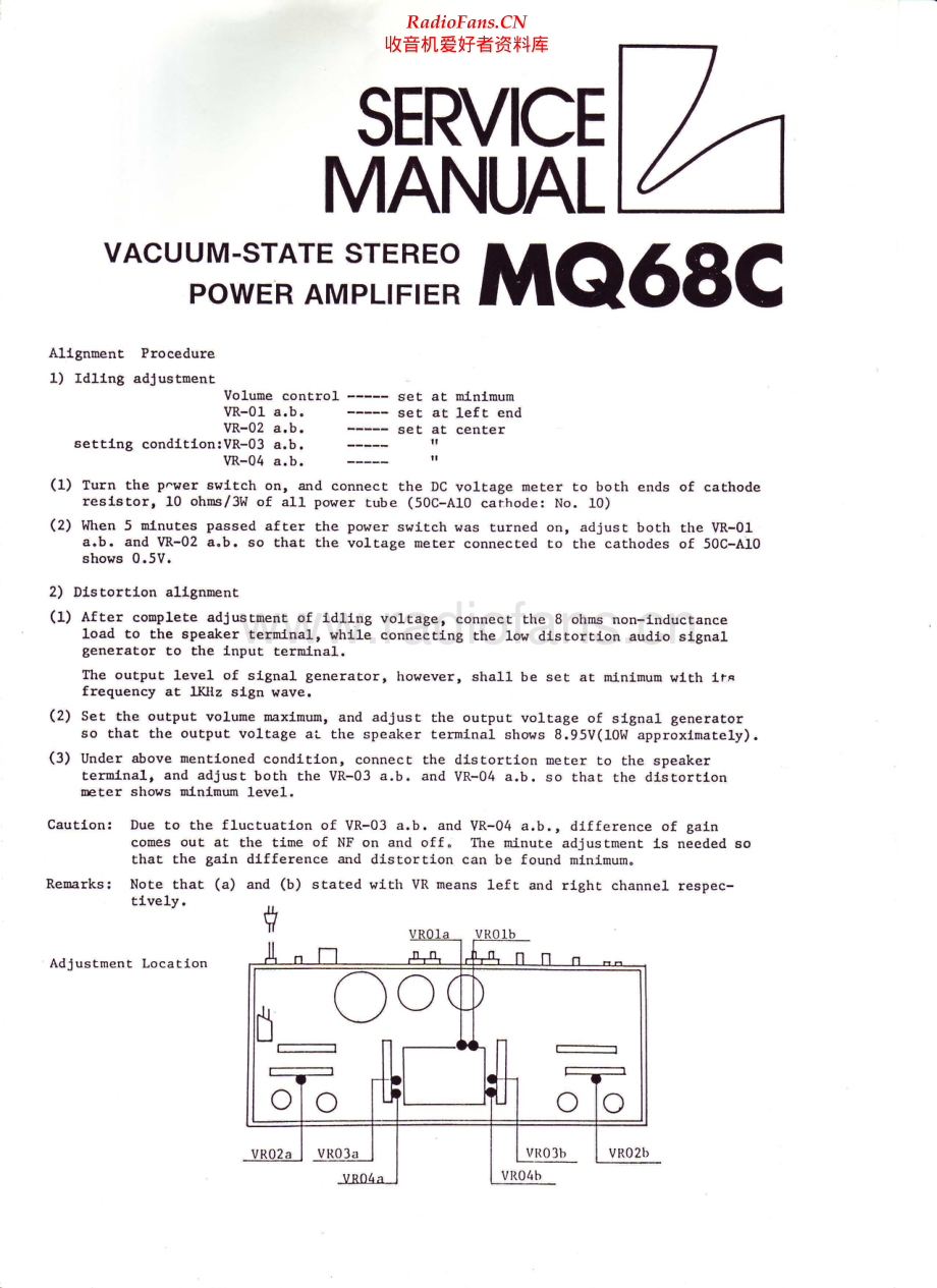 Luxman-MQ68C-pwr-sm 维修电路原理图.pdf_第1页