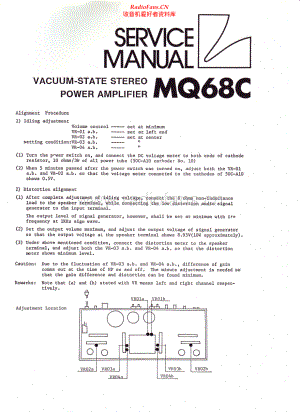 Luxman-MQ68C-pwr-sm 维修电路原理图.pdf