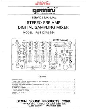 Gemini-PS812-mix-sm维修电路原理图.pdf