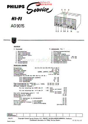Philips-AG9015-int-sm 维修电路原理图.pdf