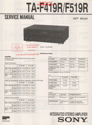 Sony-TAF419R-int-sm 维修电路原理图.pdf