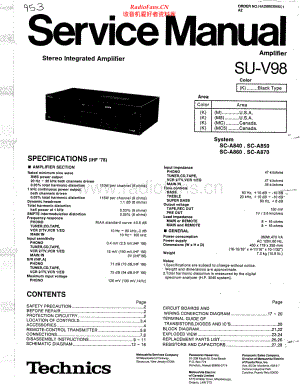 Technics-SUV98-int-sm(1) 维修电路原理图.pdf