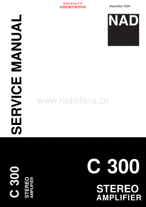 NAD-C300-int-sch 维修电路原理图.pdf