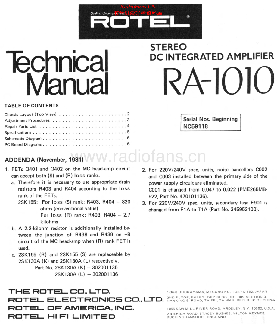 Rotel-RA1010-int-sm 维修电路原理图.pdf_第1页