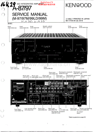 Kenwood-A97-int-sm 维修电路原理图.pdf