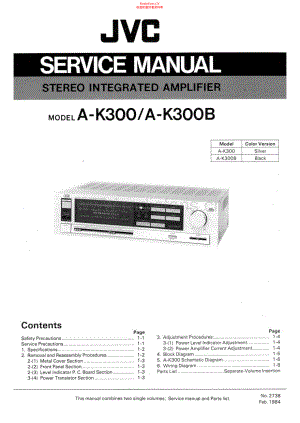JVC-AK300B-int-sm 维修电路原理图.pdf