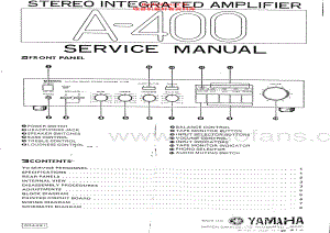 Yamaha-A400-int-sm(1) 维修电路原理图.pdf