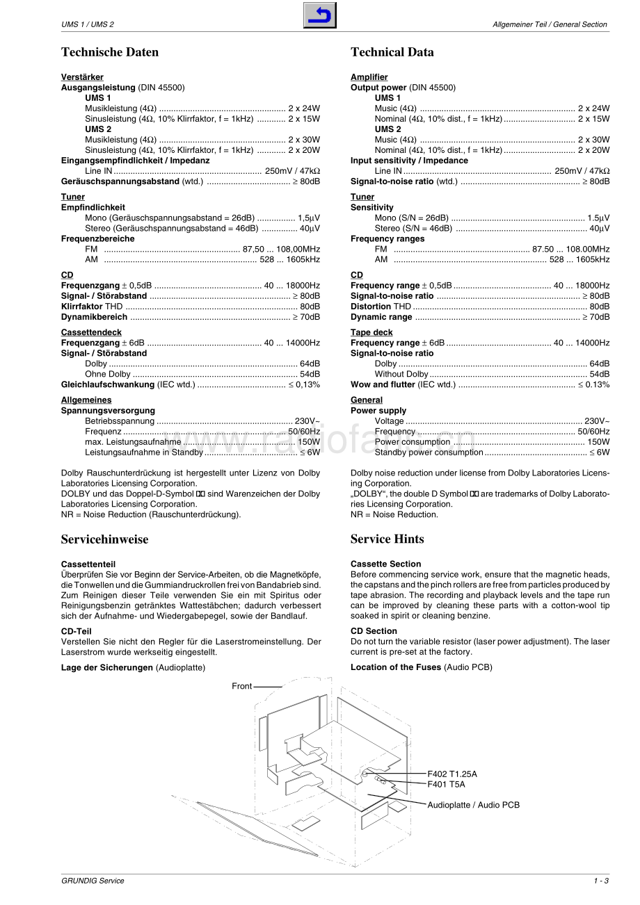 Grundig-UMS2-mc-sm维修电路原理图.pdf_第3页