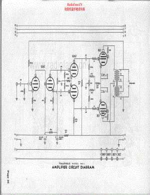 Heathtkit-WA1-pwr-sch 维修电路原理图.pdf