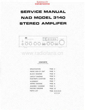 NAD-3140-int-sm 维修电路原理图.pdf