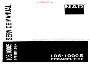 NAD-1000S-pre-sm 维修电路原理图.pdf