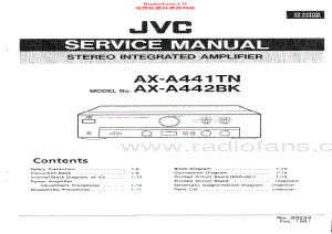 JVC-AXA442BK-int-sm 维修电路原理图.pdf