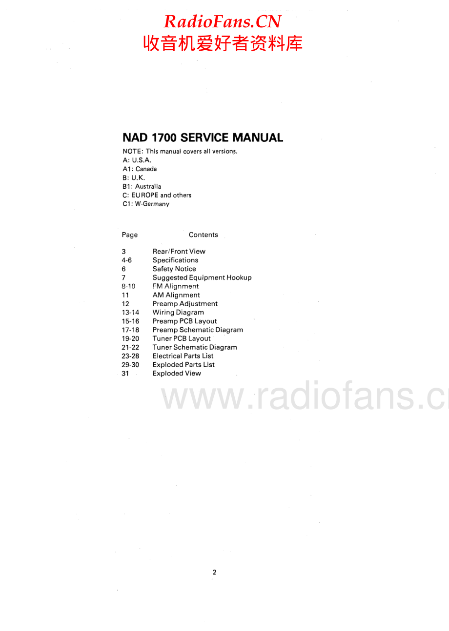 NAD-1700-pre-sm 维修电路原理图.pdf_第2页