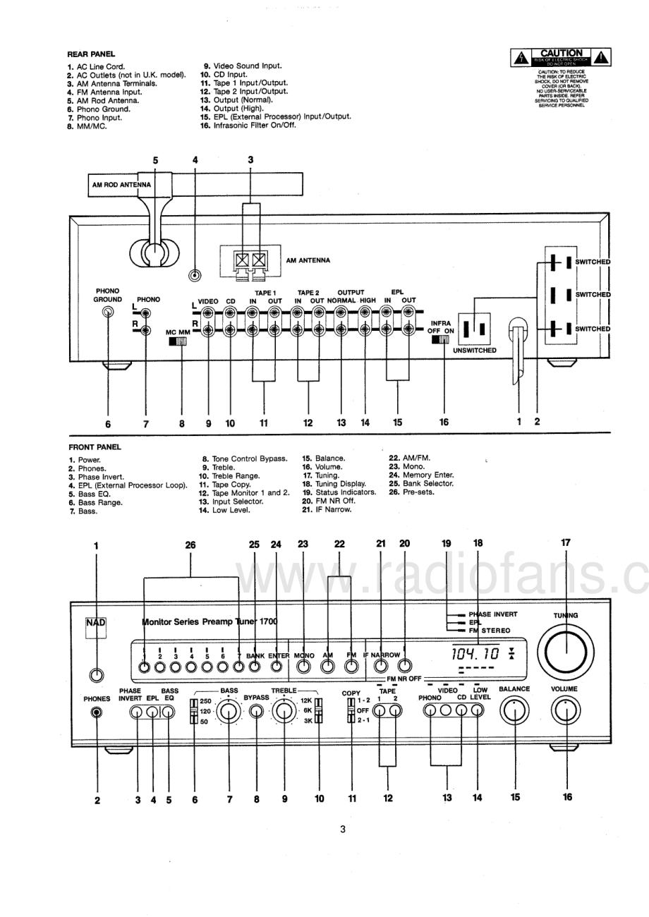 NAD-1700-pre-sm 维修电路原理图.pdf_第3页