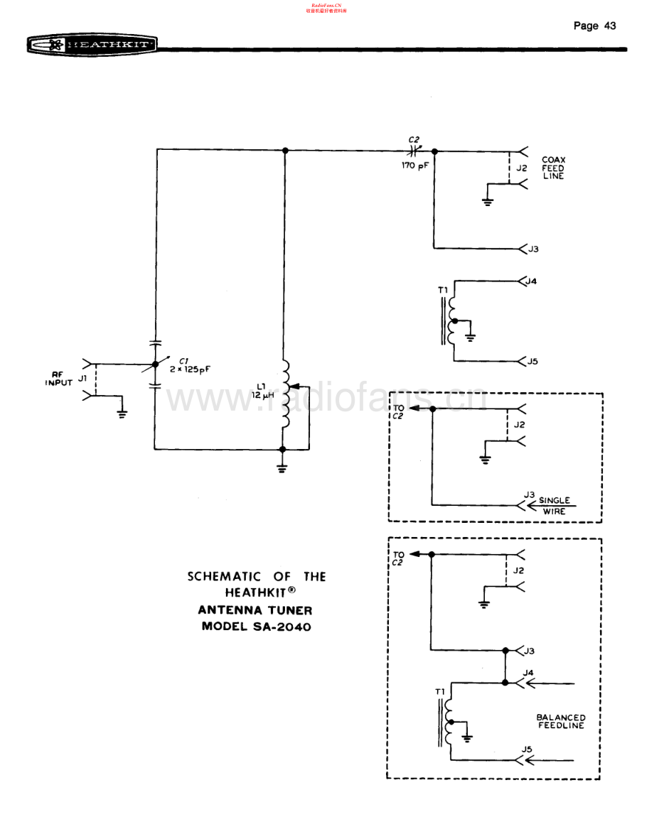 Heathkit-SA2040-at-sch 维修电路原理图.pdf_第1页