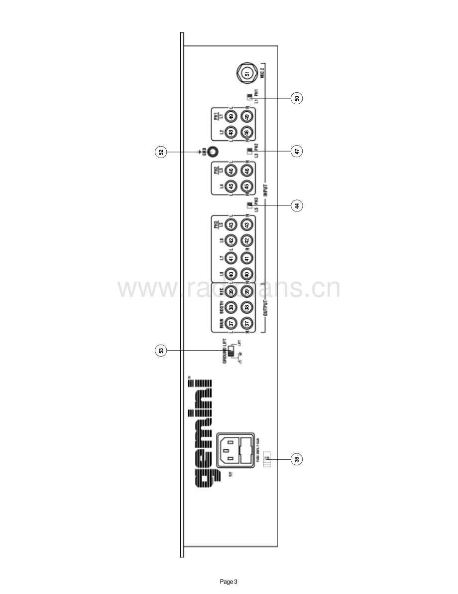 Gemini-PDM16-mix-sm维修电路原理图.pdf_第3页