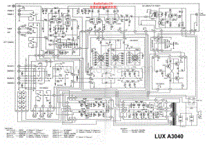 Luxman-A3040-pre-sch 维修电路原理图.pdf