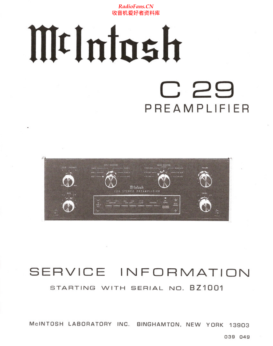 McIntosh-C29-pre-sm 维修电路原理图.pdf_第1页