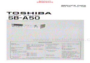 Toshiba-SBA50-int-sm 维修电路原理图.pdf