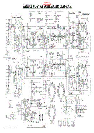 Sansui-AU777A-int-sch 维修电路原理图.pdf