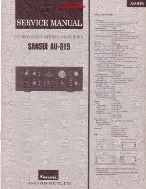 Sansui-AU819-int-sm 维修电路原理图.pdf