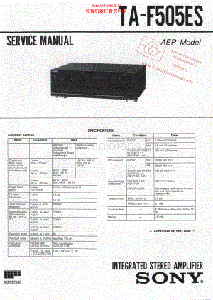 Sony-TAF505ES-int-sm 维修电路原理图.pdf