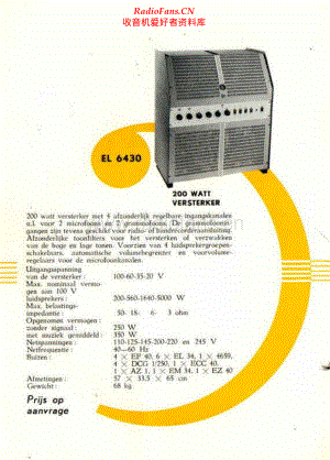 Philips-EL6430-pwr-sch 维修电路原理图.pdf