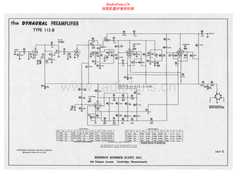 HHScott-112B-pre-sch 维修电路原理图.pdf_第1页