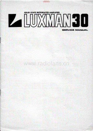 Luxman-30-int-sm 维修电路原理图.pdf