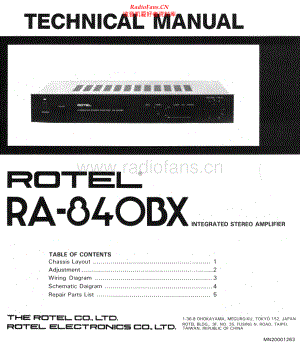 Rotel-RA840BX-int-sm 维修电路原理图.pdf