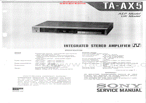 Sony-TAAX5-int-sm 维修电路原理图.pdf