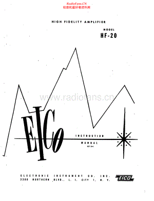 Eico-HF20-int-sm维修电路原理图.pdf