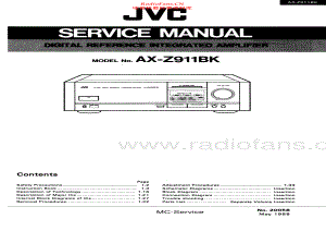 JVC-AXZ911BK-int-sm 维修电路原理图.pdf